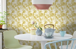 Обои 30729 фото в интерьере кухни превью