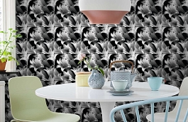 Обои 30730 фото в интерьере кухни превью