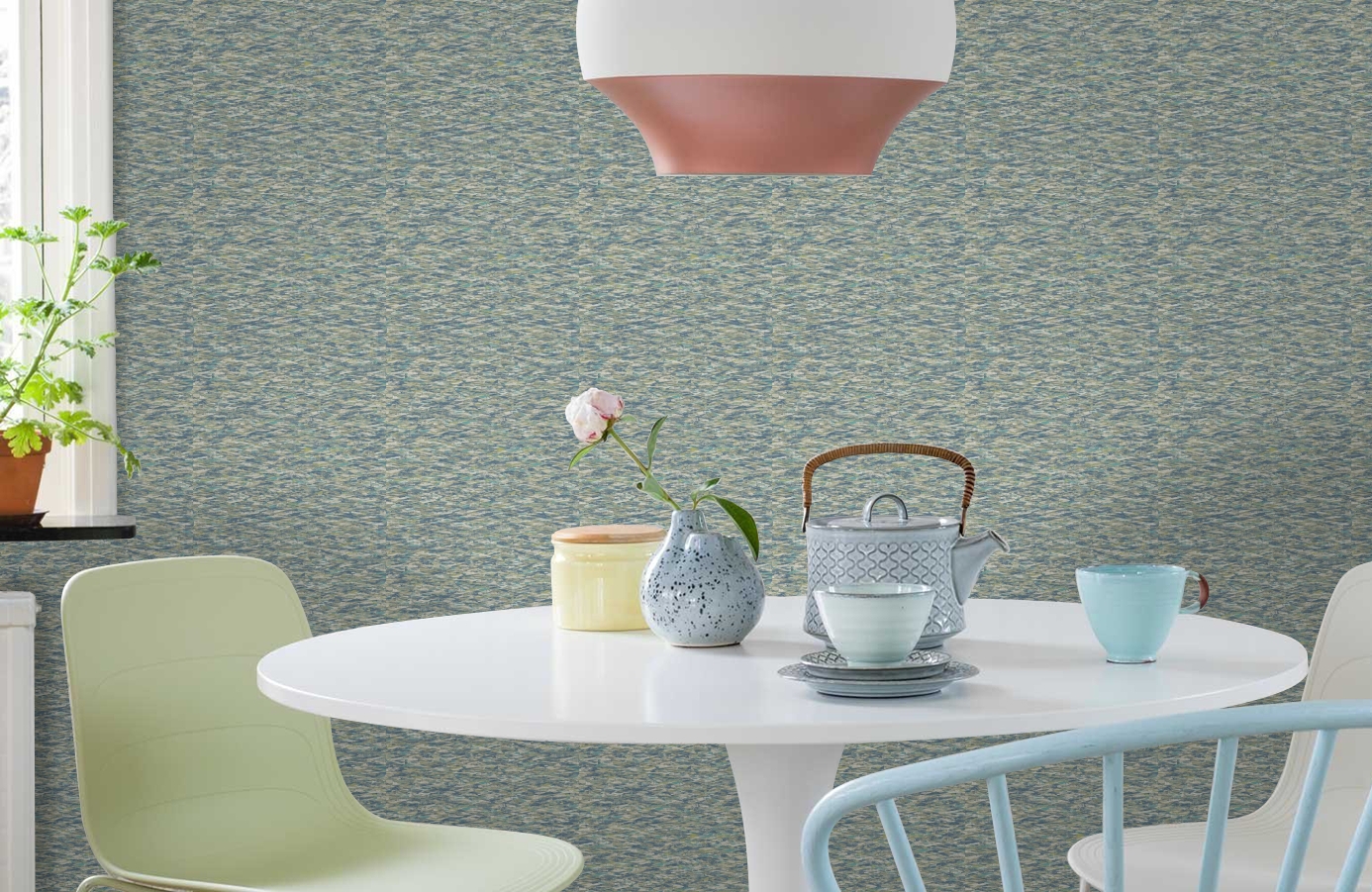 Обои 35781 фото в интерьере кухни