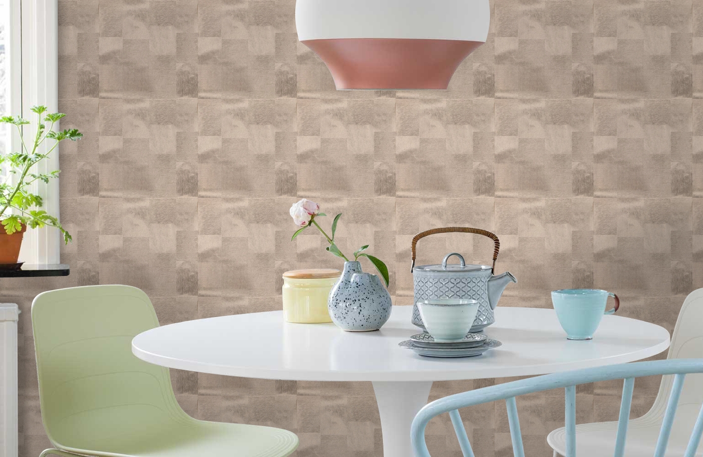 Обои 35802 фото в интерьере кухни