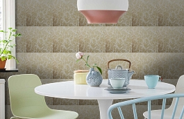 Обои 523-2 фото в интерьере кухни превью