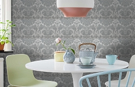 Обои 6430-4 фото в интерьере кухни превью