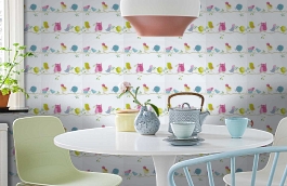 Обои 70515 фото в интерьере кухни превью