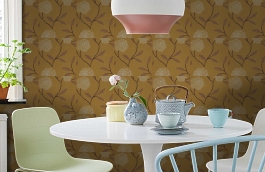 Обои 75001 фото в интерьере кухни превью