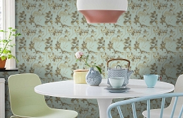 Обои 75483 фото в интерьере кухни превью