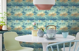 Обои FI70004 фото в интерьере кухни превью