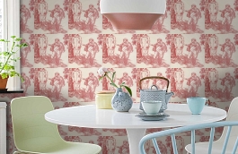 Обои Vauxhallgardens-Cherry-Wp фото в интерьере кухни превью