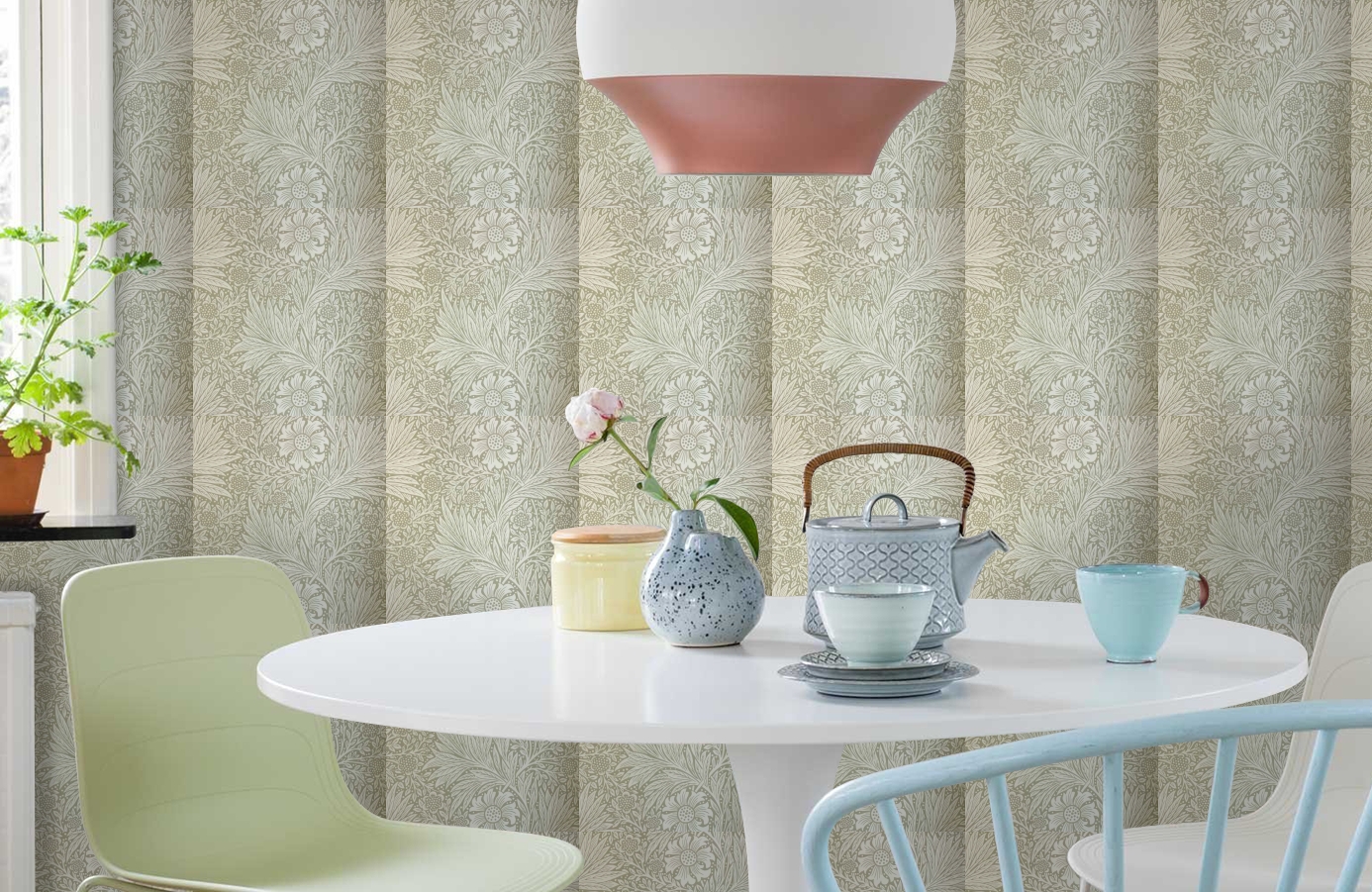 Обои 210371 фото в интерьере кухни Обои 210371 фото в интерьере кухни