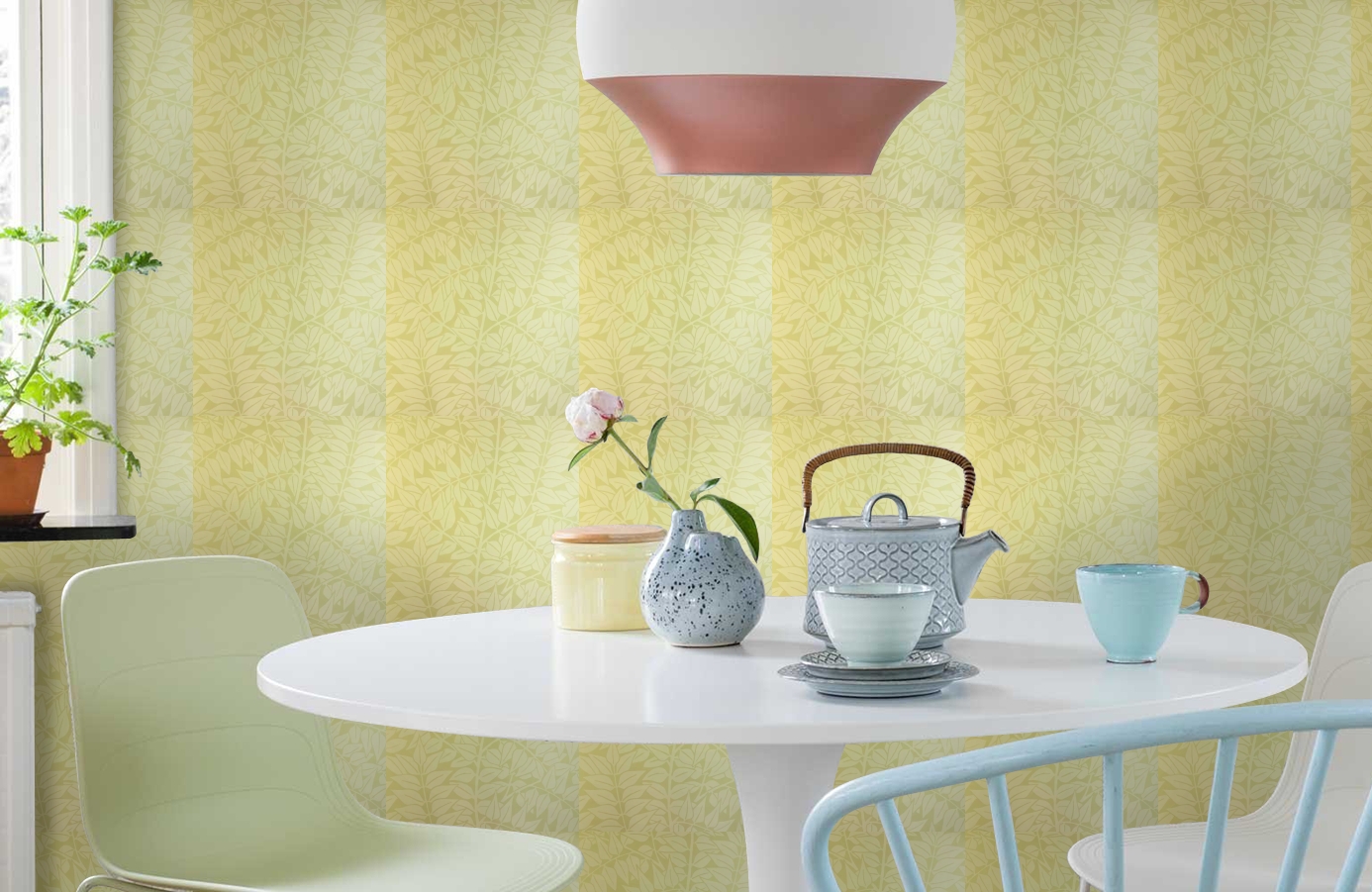 Обои 210376 фото в интерьере кухни Обои 210376 фото в интерьере кухни