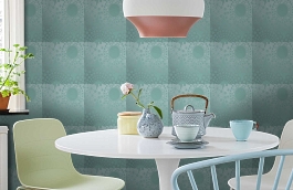 Обои 345938 фото в интерьере кухни превью