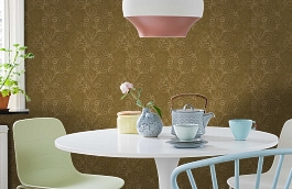 Обои HMY57505 фото в интерьере кухни превью