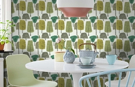 Обои 111083 фото в интерьере кухни превью