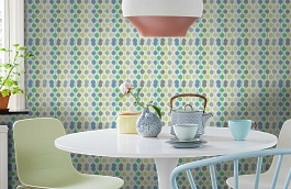 Обои 111121 фото в интерьере кухни превью