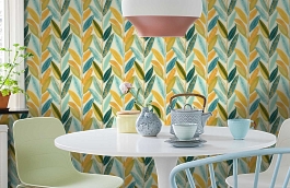 Обои 112205 фото в интерьере кухни превью