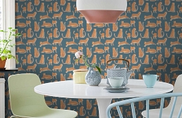 Обои 112206 фото в интерьере кухни превью