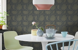 Обои 216345 фото в интерьере кухни превью