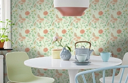 Обои DAPGST102 фото в интерьере кухни превью