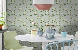 Обои DCLASE101 фото в интерьере кухни превью