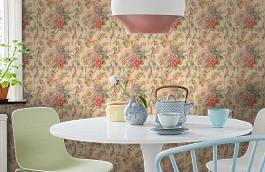 Обои DK70903 фото в интерьере кухни превью