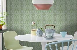 Обои DOPWDE104 фото в интерьере кухни превью