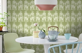 Обои DVIWSI104 фото в интерьере кухни превью