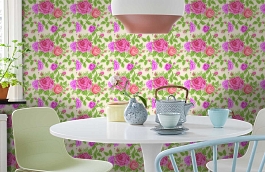 Обои GO40501 фото в интерьере кухни превью