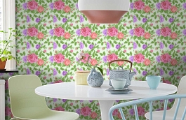 Обои GO40502 фото в интерьере кухни превью