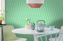 Обои GT20004 фото в интерьере кухни превью