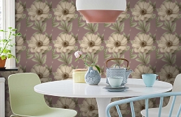 Обои HT70009 фото в интерьере кухни превью