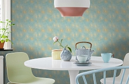 Обои NE51004 фото в интерьере кухни превью