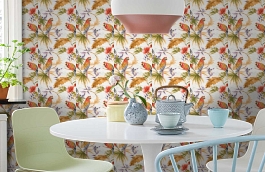 Обои TR20203 фото в интерьере кухни превью