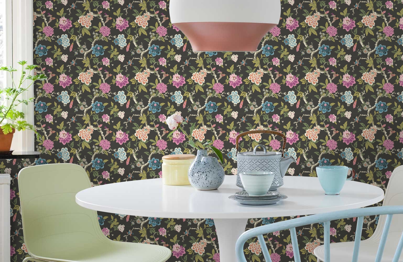 Обои GP5900 фото в интерьере кухни