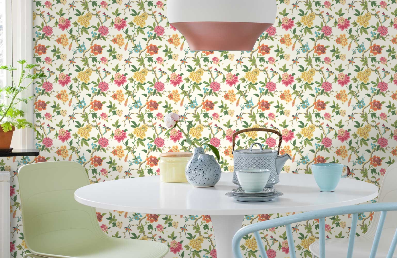 Обои GP5901 фото в интерьере кухни