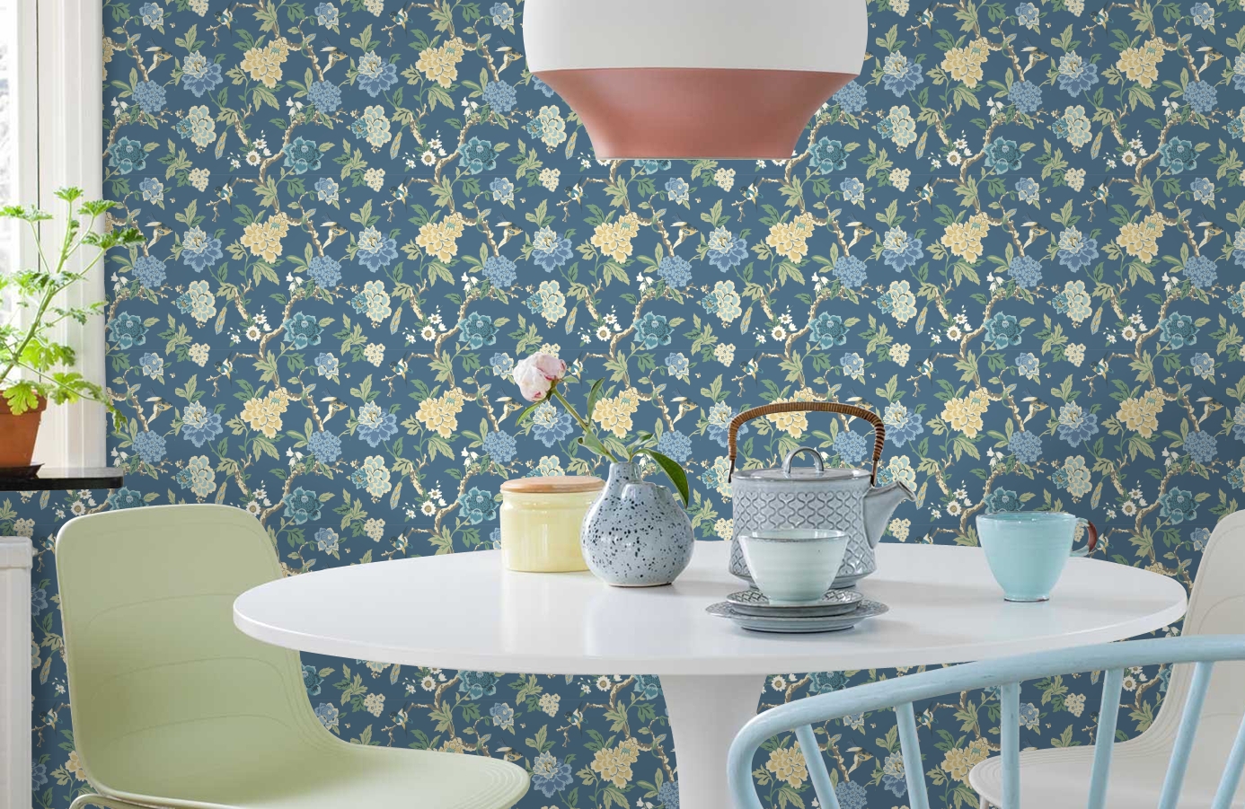 Обои GP5903 фото в интерьере кухни