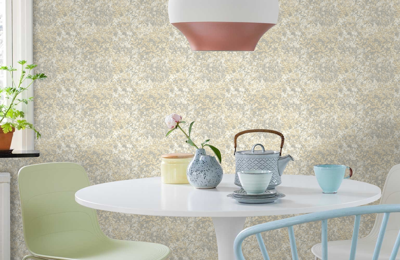 Обои GP5909 фото в интерьере кухни