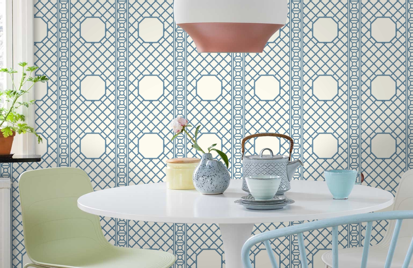 Обои GP5939 фото в интерьере кухни