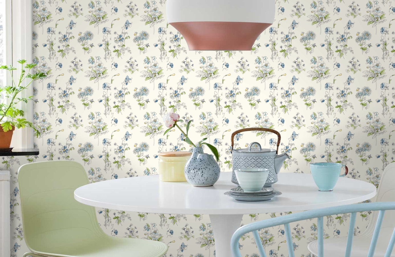 Обои GP5948 фото в интерьере кухни Обои GP5948 фото в интерьере кухни