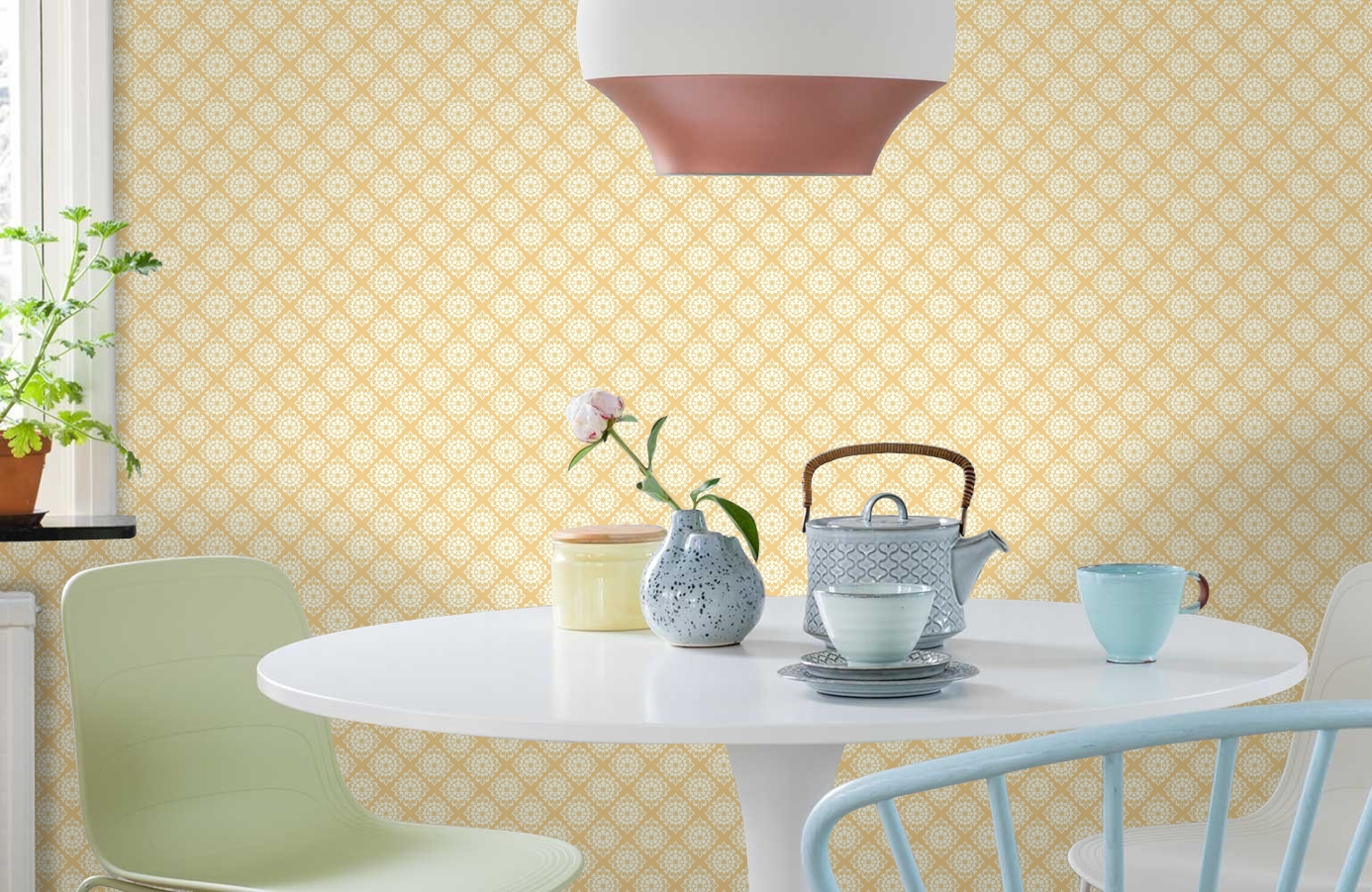 Обои GP5972 фото в интерьере кухни