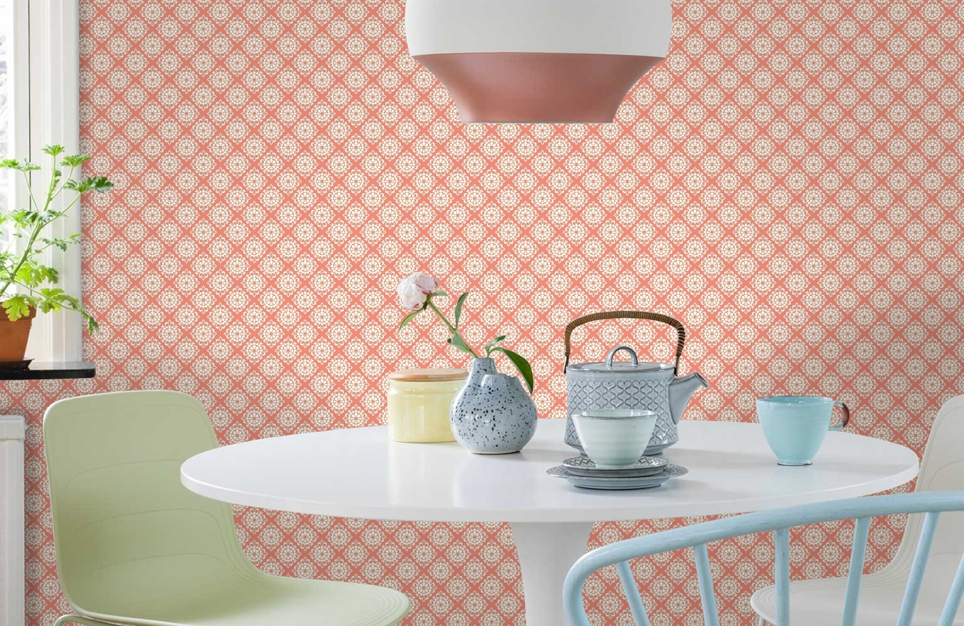 Обои GP5973 фото в интерьере кухни