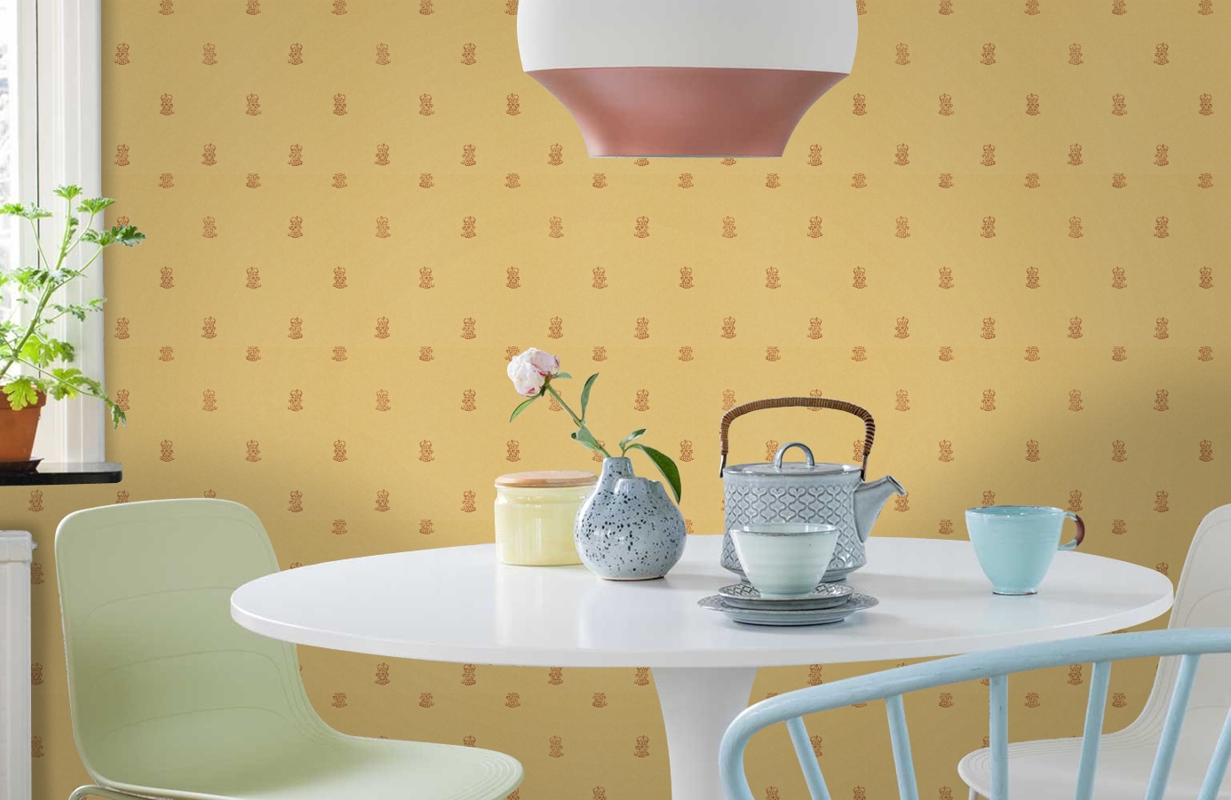 Обои ZINW310066 фото в интерьере кухни