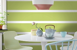 Обои 1264-43 фото в интерьере кухни превью