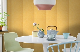 Обои 1690-44 фото в интерьере кухни превью