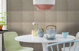 Обои 261003 фото в интерьере кухни превью