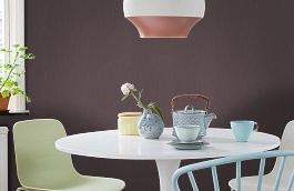 Обои 2663-30 фото в интерьере кухни превью