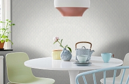 Обои 2667-12 фото в интерьере кухни превью