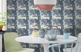 Обои 30089-1 фото в интерьере кухни превью