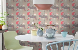 Обои 30089-2 фото в интерьере кухни превью