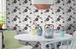 Обои 30176-3 фото в интерьере кухни превью