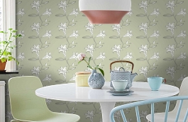 Обои 30198-3 фото в интерьере кухни превью