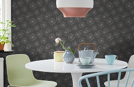 Обои 30406-3 фото в интерьере кухни превью